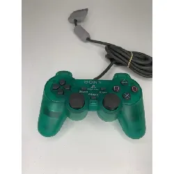 manette ps1 dualshock translucide verte