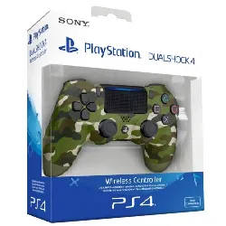 manette ps4 dualshock v2 green camouflage