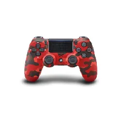 manette ps4 dualshock v2 red camouflage