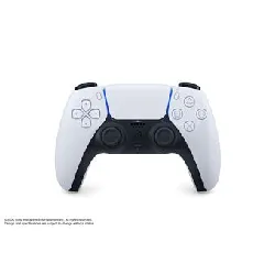 manette ps5 dualsense blanche et noire