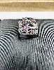 pandora charm marguerite violette ajouré argent 925 millième (22 ct) 2,18g