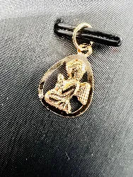 pendentif or petit ange or 750 millième (18 ct) 0,45g