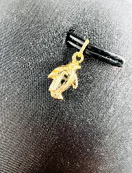 pendentif petit pingouin or 750 millième (18 ct) 0,21g