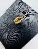 pendentif pierre jaune en forme goutte d'eau or 750 millième (18 ct) 1,26g