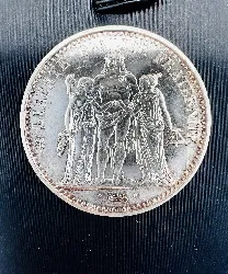 pièce argent 10 francs hercule 1972