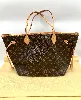 sac cabas louis vuitton neverfull monogram taille mm initiales c.q.