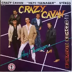 vinyle crazy cavan and the rhythm rockers - hey! teenager (1982)