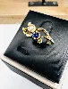 bague ancienne en or ornée d'une demie perle et une pierre bleue or 750 millième (18 ct) 1,59g