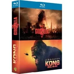 blu-ray godzilla + kong : skull island - pack - blu - ray