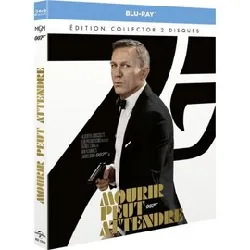 blu-ray mourir peut attendre [édition collector - 2 blu - ray]