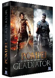 blu-ray pompéi + gladiator [édition limitée]