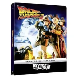 blu - ray  retour vers le futur iii [4k ultra hd + blu - ray - édition boîtier steelbook]
