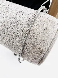 bracelet jonc en or blanc orné de 36 diamants environ 0,36ct au total or 750 millième (18 ct) 10,59g