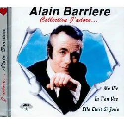 cd alain barrière - j'adore... alain barrière (2002)