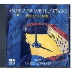 cd andré jaume quintet - piazza di luna (1989)