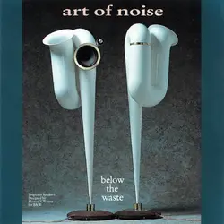 cd art of noise - below the waste (1989)