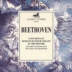 cd beethoven - concerto et romances pour violon et orchestre (1992)