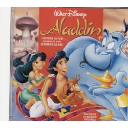 cd bernard alane - walt disney aladdin: l'histoire du film (1993)