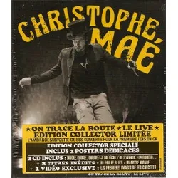 cd christophe maé - on trace la route - le live (2011)