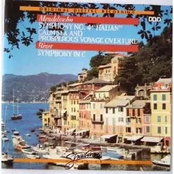 cd felix mendelssohn - bartholdy - symphony no. 4 in a 'italian', calm sea and prosperous voyage overture / symphony in c (1988)