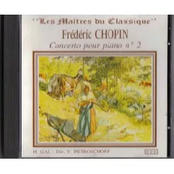 cd frédéric chopin - concerto pour piano n° 2