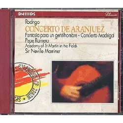 cd joaquà­n rodrigo - rodrigo / concierto de aranjuez