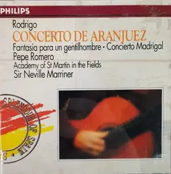 cd rodrigo - pepe romero, the academy of st. martin - in - the - fields, sir neville marriner - concierto de aranjuez; fantasía pa
