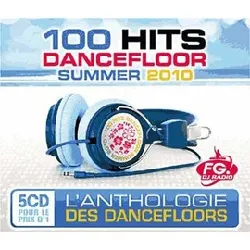 cd various - 100 hits dancefloor: summer 2010 (2010)