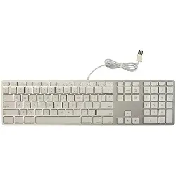 clavier d'ordinateur apple filaire azerty usb a1243