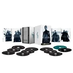 coffret matrix 1 à 4 édition spéciale fnac steelbook blu - ray 4k ultra hd