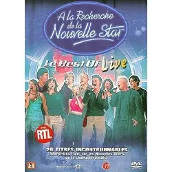 dvd a la recherche de la nouvelle star - le best of live