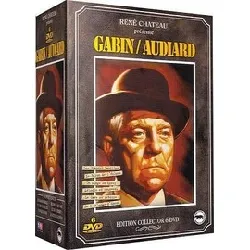 dvd gabin - audiard - coffret 6 dvd