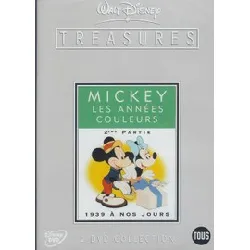 dvd mickey mouse, les années couleur - 2ème partie : de 1939 à nos jours - édition collector - edition belge