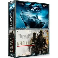 dvd u - boat - entre les mains de l'ennemi + mercenaires - pack