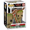 figurine funko! pop - guardians of the galaxy holiday - groot - 9 cm - 1105
