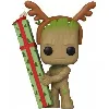 figurine funko! pop - guardians of the galaxy holiday - groot - 9 cm - 1105