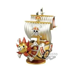 figurine one piece - banpresto - thousand sunny - figurine mega wcf special 19cm