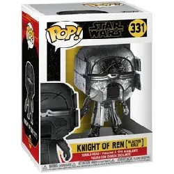 figurine pop ! star wars  movies vinyl figurine kor blaster (chrome) 9 cm