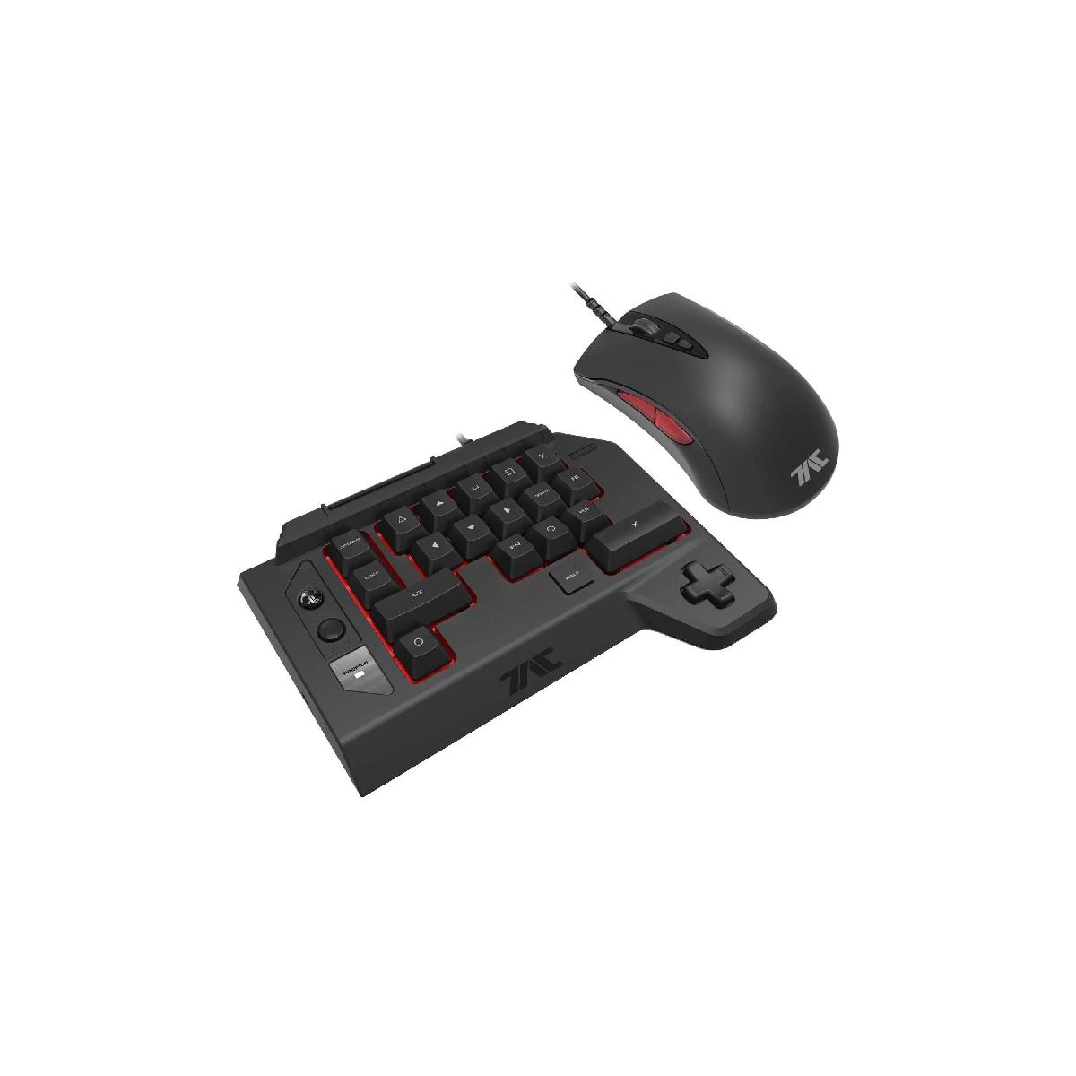 HORI Tactical Assault Commander FOUR (Type K2) - Ensemble de clavier et souris - filaire - pour PC, Sony PlayStation 3, Sony PlayStation 4