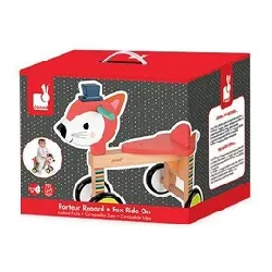jouets d'eveil porteur renard baby forest (bois)