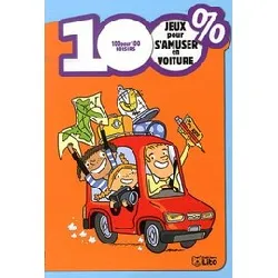 livre 100 % jeux pour s'amuser en voiture
