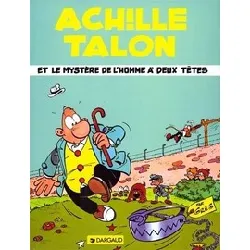 livre achille talon tome 13 - achille talon et le mystère de l'homme à 2 têtes