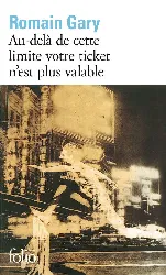 livre au - dela de cette limite votre ticket n'est plus valable