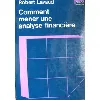 livre comment mener une analyse financière