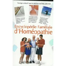 livre encyclopédie familiale d'homéopathie