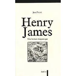 livre henry james - une écriture énigmatique