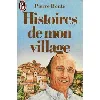 livre histoires de mon village
