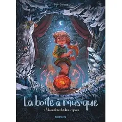 livre la boîte à musique tome 3 - a la recherche des origines