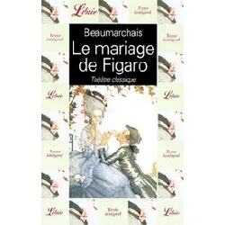 livre le mariage de figaro