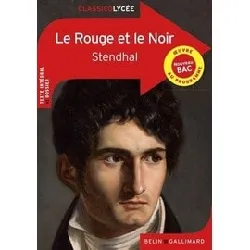 livre le rouge et le noir